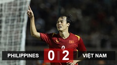 Kết quả ĐT Philippines 0-2 ĐT Việt Nam: Chiến thắng thuyết phục 